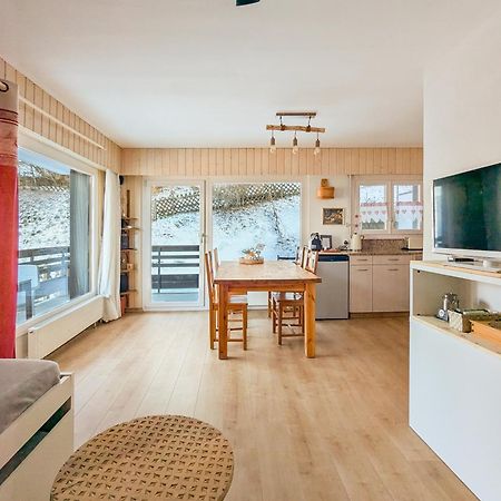 Cosy Centered With Garden And View In Veysonnaz Apartment Bagian luar foto
