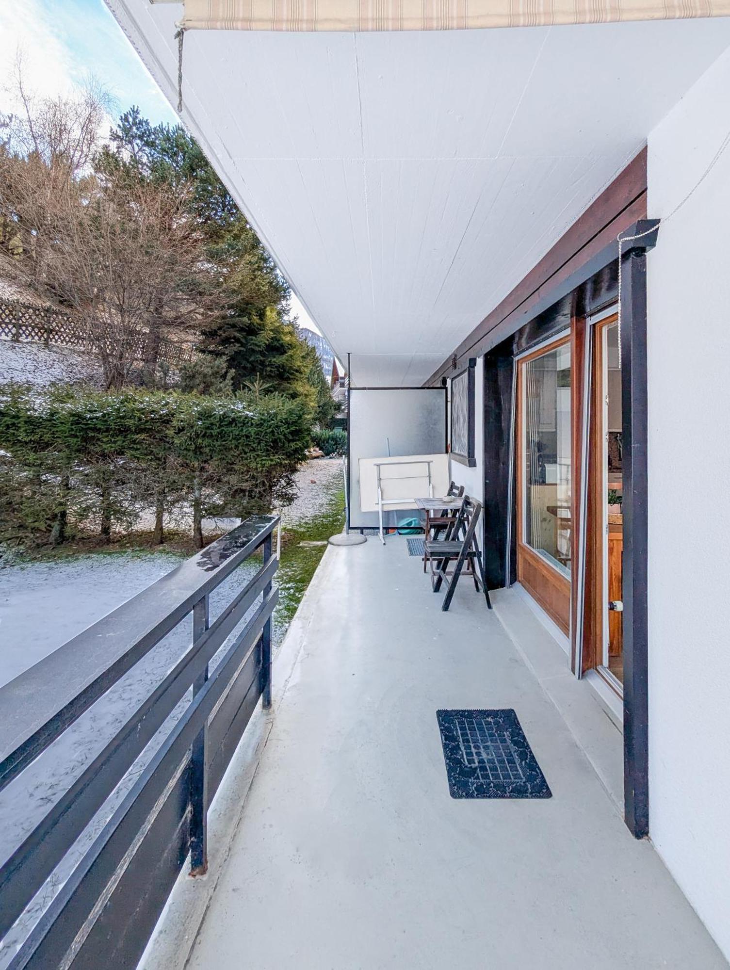 Cosy Centered With Garden And View In Veysonnaz Apartment Bagian luar foto
